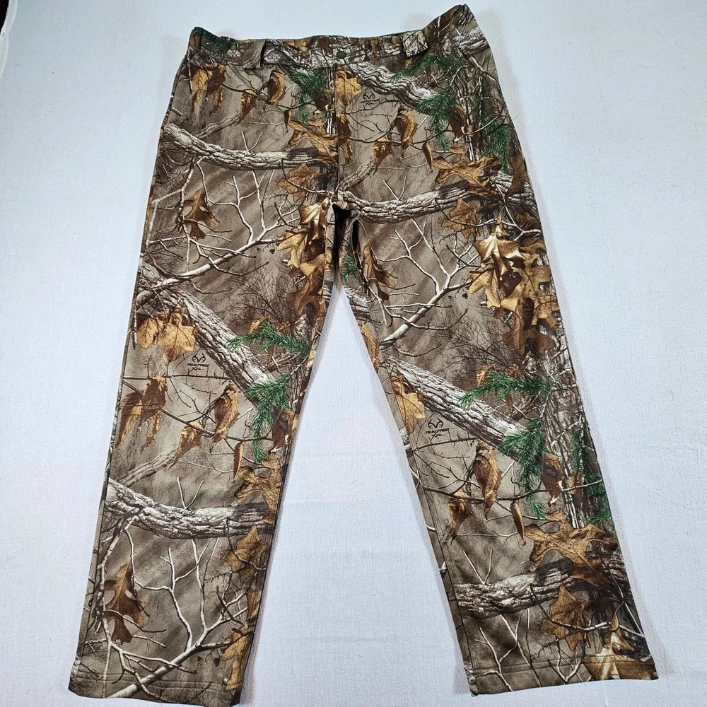 ScentLok Hunting Pants Mens 2XL Brown Realtree Xtra Camo Scent Control Technical